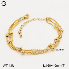 2B2006193bbml-749  Stainless Steel Bracelet