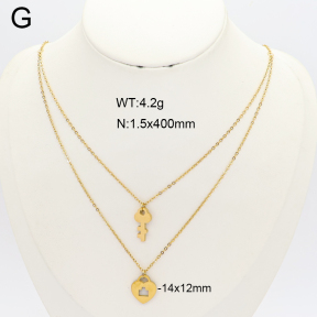 2N2009499vbmb-775  Stainless Steel Necklace
