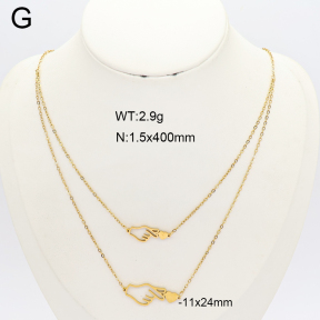 2N2009501vbmb-775  Stainless Steel Necklace