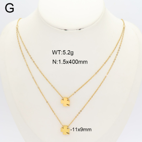 2N2009520vbmb-775  Stainless Steel Necklace
