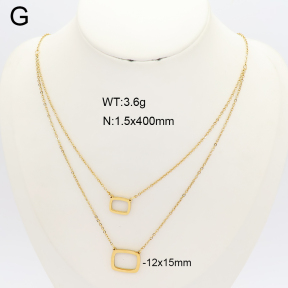 2N2009521vbmb-775  Stainless Steel Necklace
