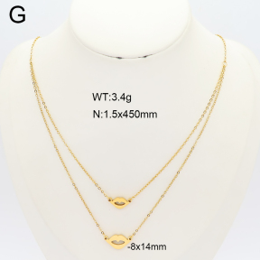 2N2009523vbmb-775  Stainless Steel Necklace