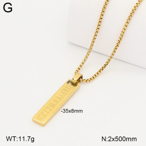 2N2009579vbll-749  Stainless Steel Necklace