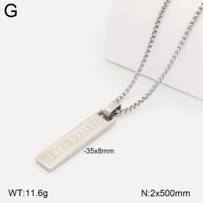 2N2009580ablb-749  Stainless Steel Necklace