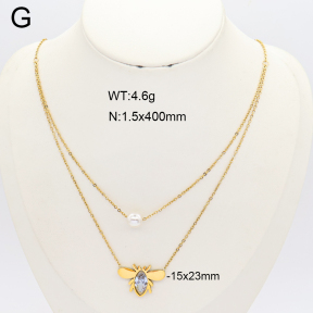 2N3003620vbmb-775  Stainless Steel Necklace