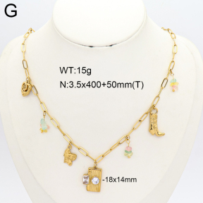 2N3003650vbpb-749  Stainless Steel Necklace