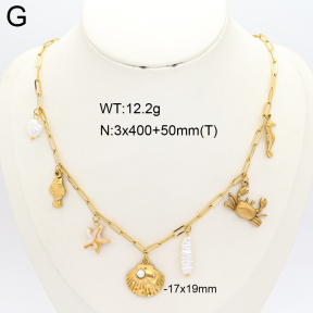 2N3003651vbpb-749  Stainless Steel Necklace