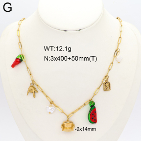 2N3003653vbpb-749  Stainless Steel Necklace