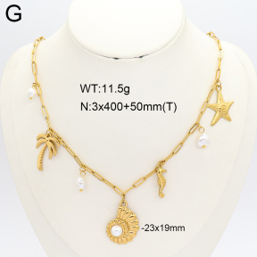2N3003654vbpb-749  Stainless Steel Necklace