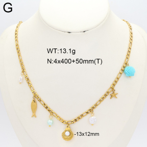 2N3003657vbpb-749  Stainless Steel Necklace