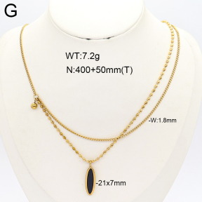 2N4005741bbov-749  Stainless Steel Necklace