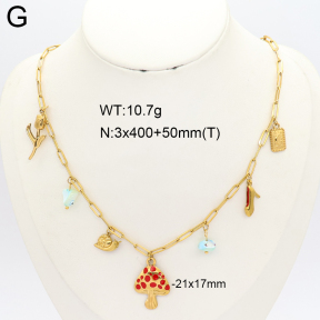 2N4005743vbpb-749  Stainless Steel Necklace