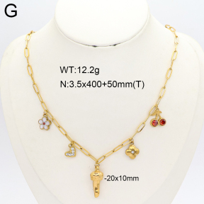 2N4005744bhva-749  Stainless Steel Necklace