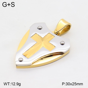 2P2006766vhha-436  Stainless Steel Pendant