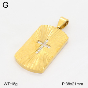 2P4001916bhjl-436  Stainless Steel Pendant