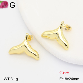 F2E202669aakl-J202  Fashion Copper Earrings