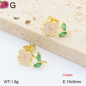 F2E301437ablb-J202  Fashion Copper Earrings