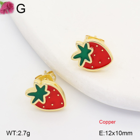 F2E301443ablb-J202  Fashion Copper Earrings