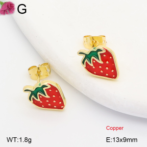 F2E301448ablb-J202  Fashion Copper Earrings