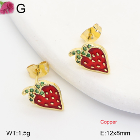 F2E301449ablb-J202  Fashion Copper Earrings