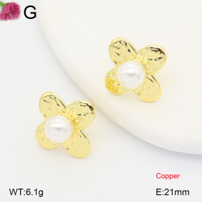 F2E301451ablb-J202  Fashion Copper Earrings