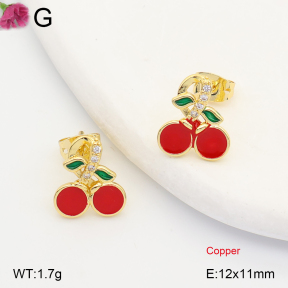 F2E301456ablb-J202  Fashion Copper Earrings