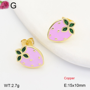 F2E301459ablb-J202  Fashion Copper Earrings