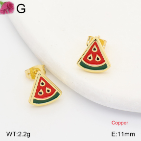 F2E301461ablb-J202  Fashion Copper Earrings