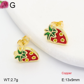 F2E301462ablb-J202  Fashion Copper Earrings