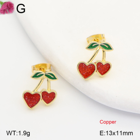 F2E301468ablb-J202  Fashion Copper Earrings