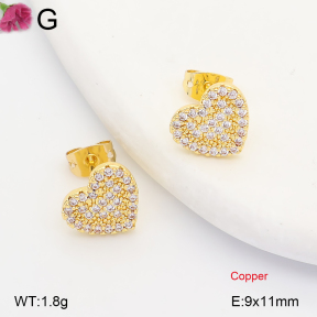 F2E402365ablb-J202  Fashion Copper Earrings
