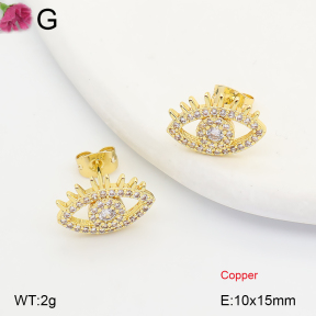 F2E402368ablb-J202  Fashion Copper Earrings