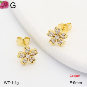 F2E402370ablb-J202  Fashion Copper Earrings