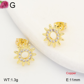 F2E402372ablb-J202  Fashion Copper Earrings