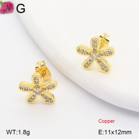 F2E402381ablb-J202  Fashion Copper Earrings