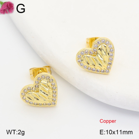 F2E402390ablb-J202  Fashion Copper Earrings