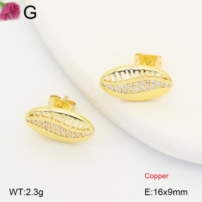 F2E402392ablb-J202  Fashion Copper Earrings