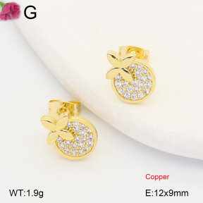 F2E402395ablb-J202  Fashion Copper Earrings