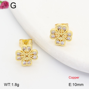 F2E402408ablb-J202  Fashion Copper Earrings