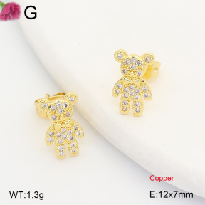 F2E402410ablb-J202  Fashion Copper Earrings