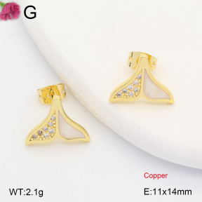 F2E402414ablb-J202  Fashion Copper Earrings