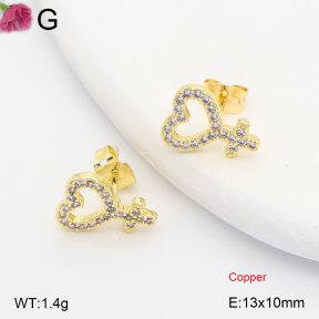 F2E402415ablb-J202  Fashion Copper Earrings