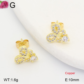 F2E402416ablb-J202  Fashion Copper Earrings