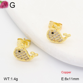 F2E402427ablb-J202  Fashion Copper Earrings
