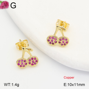 F2E402431ablb-J202  Fashion Copper Earrings