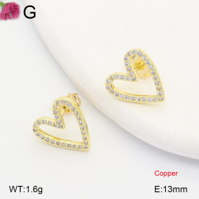 F2E402435ablb-J202  Fashion Copper Earrings