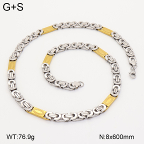 2N2009653bhva-452  Stainless Steel Necklace