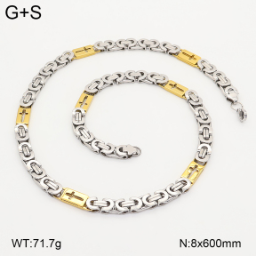 2N2009661bhva-452  Stainless Steel Necklace