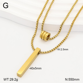2N2009662aako-413  Stainless Steel Necklace