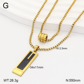 2N4005813aako-413  Stainless Steel Necklace